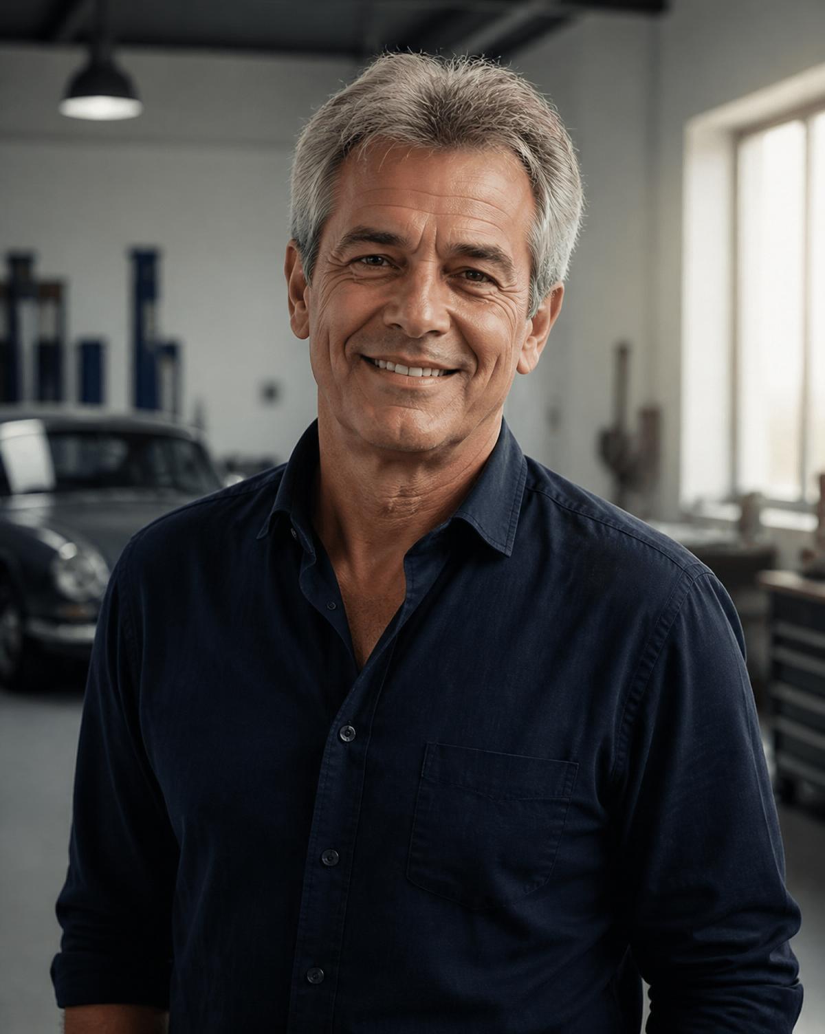 Retrato de Roberto Carlos Pereira, criador do Método C.R.E.R.